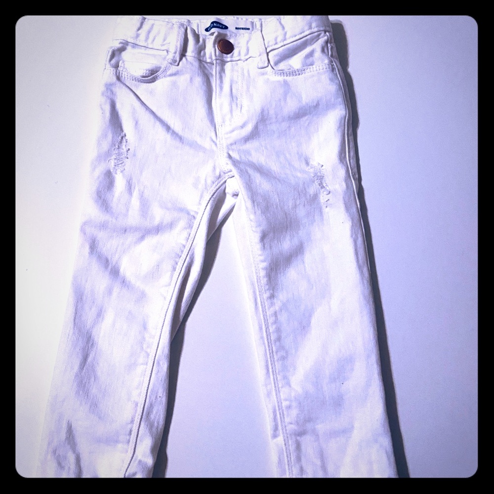 Brand New Distressed Boyfriend Jean